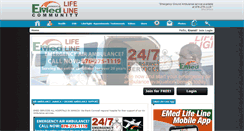Desktop Screenshot of emedlifeline.com